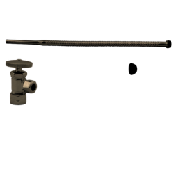 RKB0017 1/2" Nom. * 3/8" * 15" Corrugated Riser Kit - Round Handle.